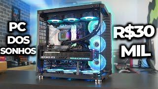 PC GAMER DOS SONHOS DE R$30 MIL COM UMA RTX 4090! MONTAGEM DETALHADA E TESTE EM JOGOS, QUE MÁQUINA!