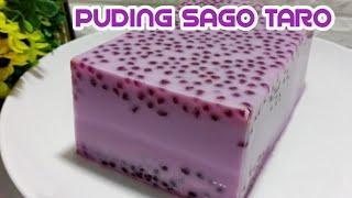 PUDING SAGO TARO/olahan sagu mutiara