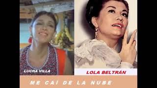 Lucha Villa y Lola Beltrán   Me caí de la nube   Colección Lujomar