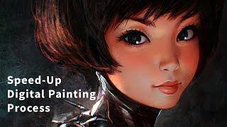 Speed-Up Digital Painting Process