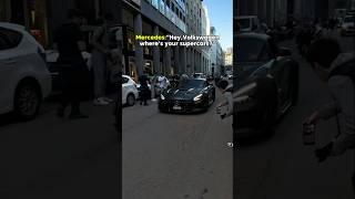 "Where's your supercars?" ️