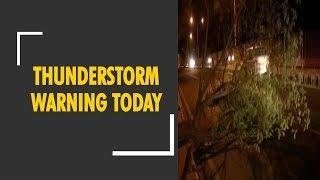 Thunderstorm warning today: Delhi, Noida, Gurugram schools shut, emergency services on alert