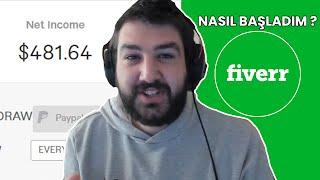 FIVERR 'dan NASIL PARA KAZANMAYA BAŞLADIM | İLK SEVIYEYI NASIL ATLADIM ?