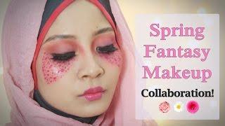 Spring Collaboration! || Spring Fantasy Makeup || Girly Saputri