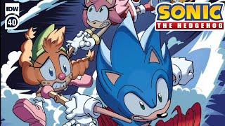 Sonic the Hedgehog (IDW) Issue #40 (Sonic Comic Dub)