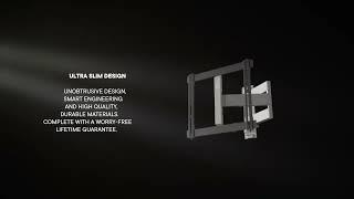 One For All WM6652 TV Wall Mount How to install instruction video Ultra Slim