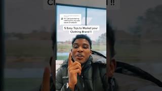 Marketing For Beginner Clothing Brands 