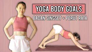 YOGA BODY GOALS - PERUT MENGECIL , PAHA LENGAN SINGSET