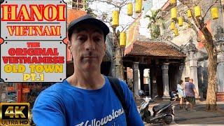 Hanoi - Vietnamese Old Quarter - Part 1 - Vietnam  4K