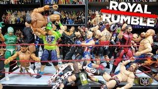 WWE ROYAL RUMBLE ACTION FIGURE MATCH!