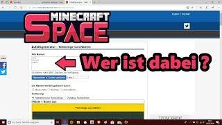 Wer ist im Bauteam? ⭐️ MINECRAFT SPACE