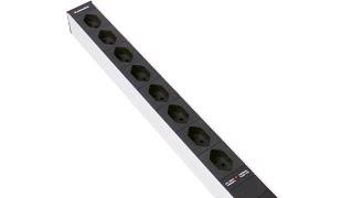 Schneikel Electronics GmbH - Power strip 19" 1U 8 × T13 black plug T12 with protector