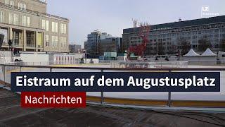 Leipziger Eistraum auf der Augustusplatz | LZ TV Nachrichten