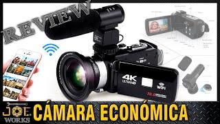 CAMARA DVC 4K WiFi Ultra HD 1080P 30MP - Unboxing & Review | JOE Works