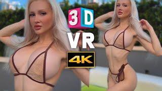 Micro Bikini Haul By The Pool - YesBabyLisa VR 3D 4K