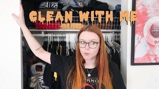 bedroom clean with me (declutter + organize)