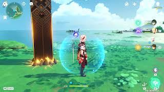 how to beat the 2 abyss mages in kannazuka island (kazuha style)