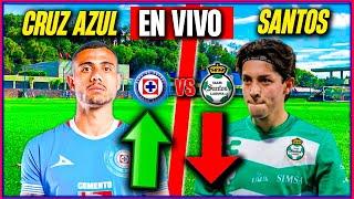 Cruz Azul Vs Santos | DONDE VER PARTIDO EN VIVO | Liga mx Jornada 15 2024