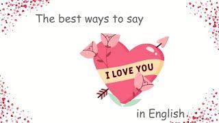 Other ways to say ‘I love You’ – Share this video with your Crush
