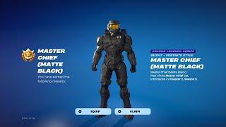 Fortnite ACTUALLY Listened... "Black Matte" Master Chief Is Now Unlockable Again After BACKLASH