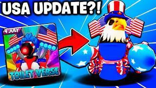 *NEW* 4TH OF JULY UPDATE UNITS ARE OP (Toilet Verse Tower Defense)