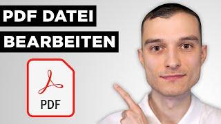 PDF Datei bearbeiten Tutorial deutsch [2024]