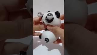 lucu panda mata melotot / review mainan