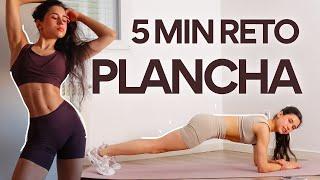 DÍA 3 fortalece tu abdomen de acero: ¡SUJETA LA PLANCHA CONMIGO DURANTE 5 MINUTOS!rutina en casa