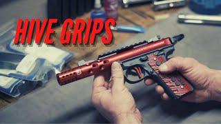 MKIV lite "HiveBrid" G10 Grips