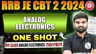 Analog Electronics In ONE SHOT | RRB JE Electrical Engineering Classes | Analog Electronics