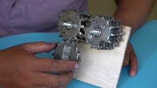 How to make mini SHREDDER machine with GearS WOW