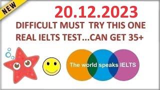 BRITISH COUNCIL IELTS LISTENING TEST 2023 WITH ANSWERS - 20.12.2023