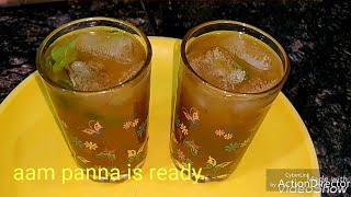 Aam Panna | Aam panna with jaggery