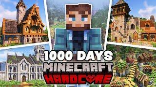 I Survived 1000 Days on a Minecraft HARDCORE SMP [FULL MOVIE]