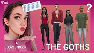 ad || EARLY ACCESS || ️‍ LOVESTRUCK GAMEPLAY - The Goths ️‍ || The Sims 4