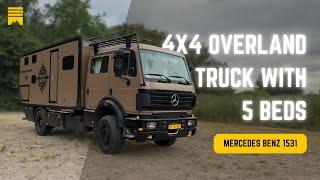 Fully Equipped Family Mercedes Expedition Truck