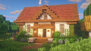 Forest Cottage Minecraft Tutorial