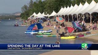 Families enjoy Memorial Day at Lake Natoma