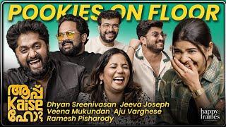 Veena & Parvathy 'ON-AIR' | Dhyan Sreenivasan | Veena | Jeeva | Aju Varghese | Ramesh Pisharody