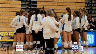 Homestead volleyball secures sweep over Snider