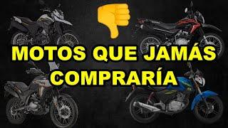 MOTOS QUE NO ME COMPRARÍA| NO SE DEJEN ENGAÑAR|