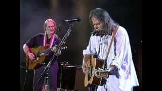 Neil Young & Willie Nelson - Heart of Gold (Live at Farm Aid 1995)