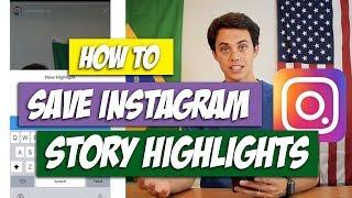 How to Save Instagram Story Highlights