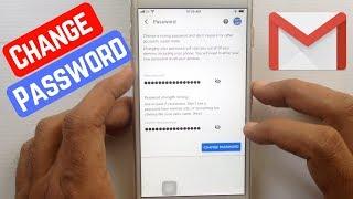 How to Change Gmail Password on iPhone