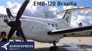 CLASSIC AVIATION | Aeroexpress Regional | Embraer 120 Brasilia | Debrecen - Târgu Mureș - Debrecen