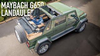 Backseat Review of The Maybach G650 Landaulet