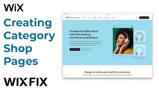 Creating Category Shop Pages in Wix | Wix Fix