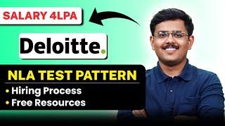 Deloitte NLA Hiring Syllabus and Test Pattern 2025 | Off Campus Hiring