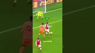 Özil s technique to drive goalkeepers crazy 