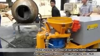 SPZ3000 wet mix concrete machine